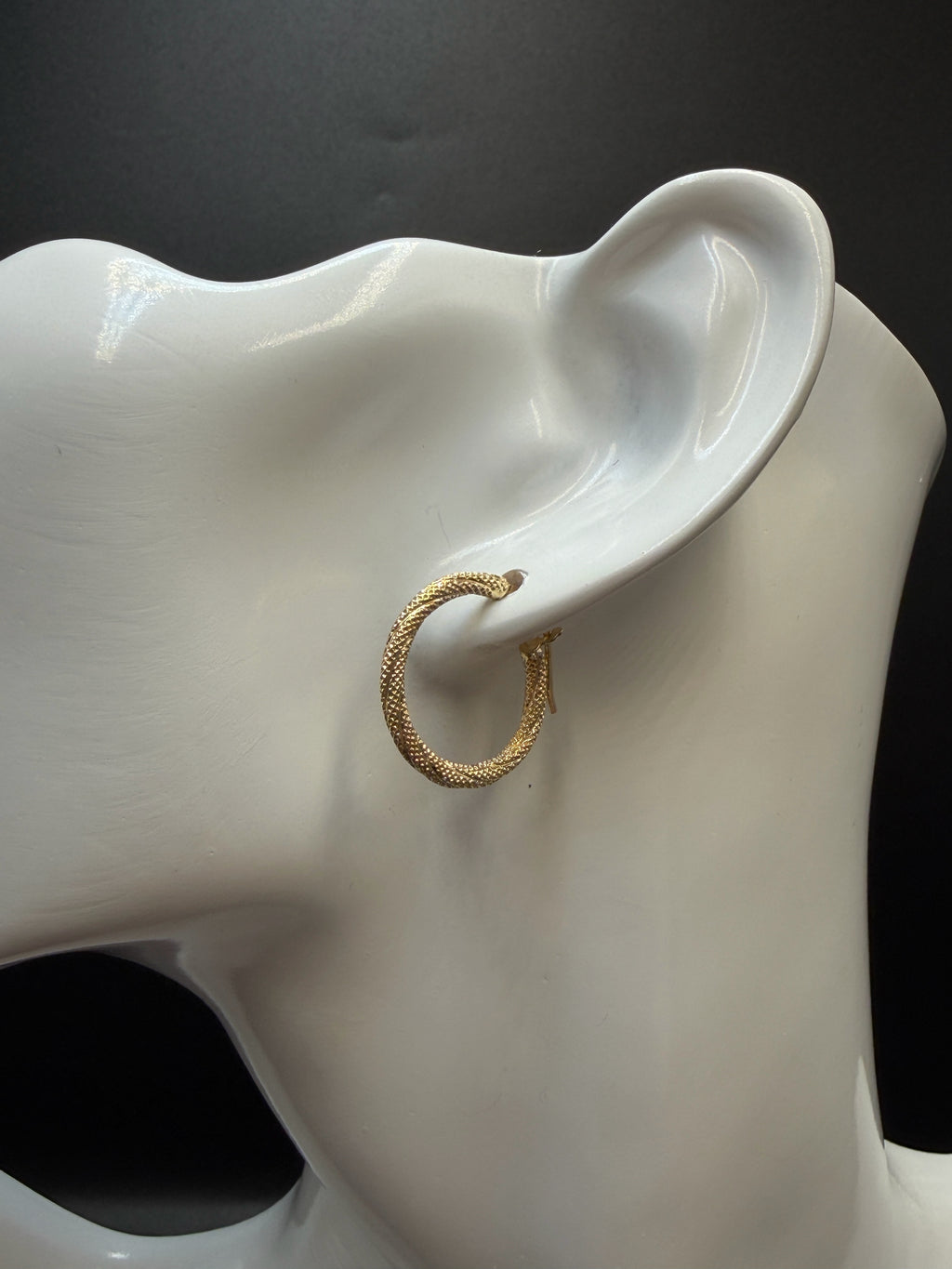 Argollas - Candongas Oro 18K Italiano 1.15 g