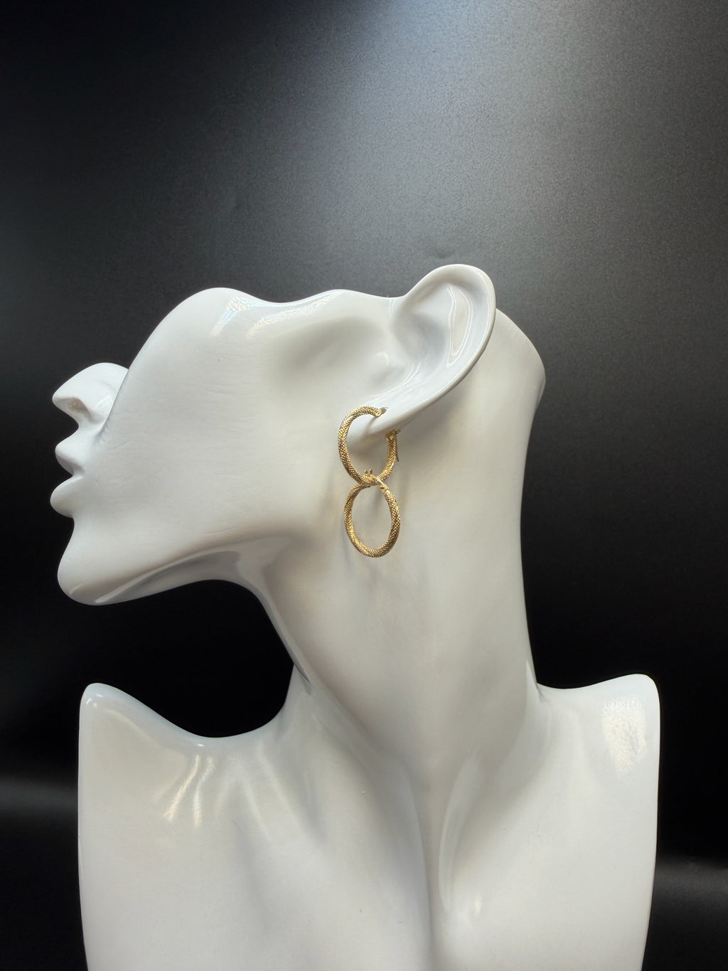 Argollas - Candongas Oro 18K Italiano 1.15 g
