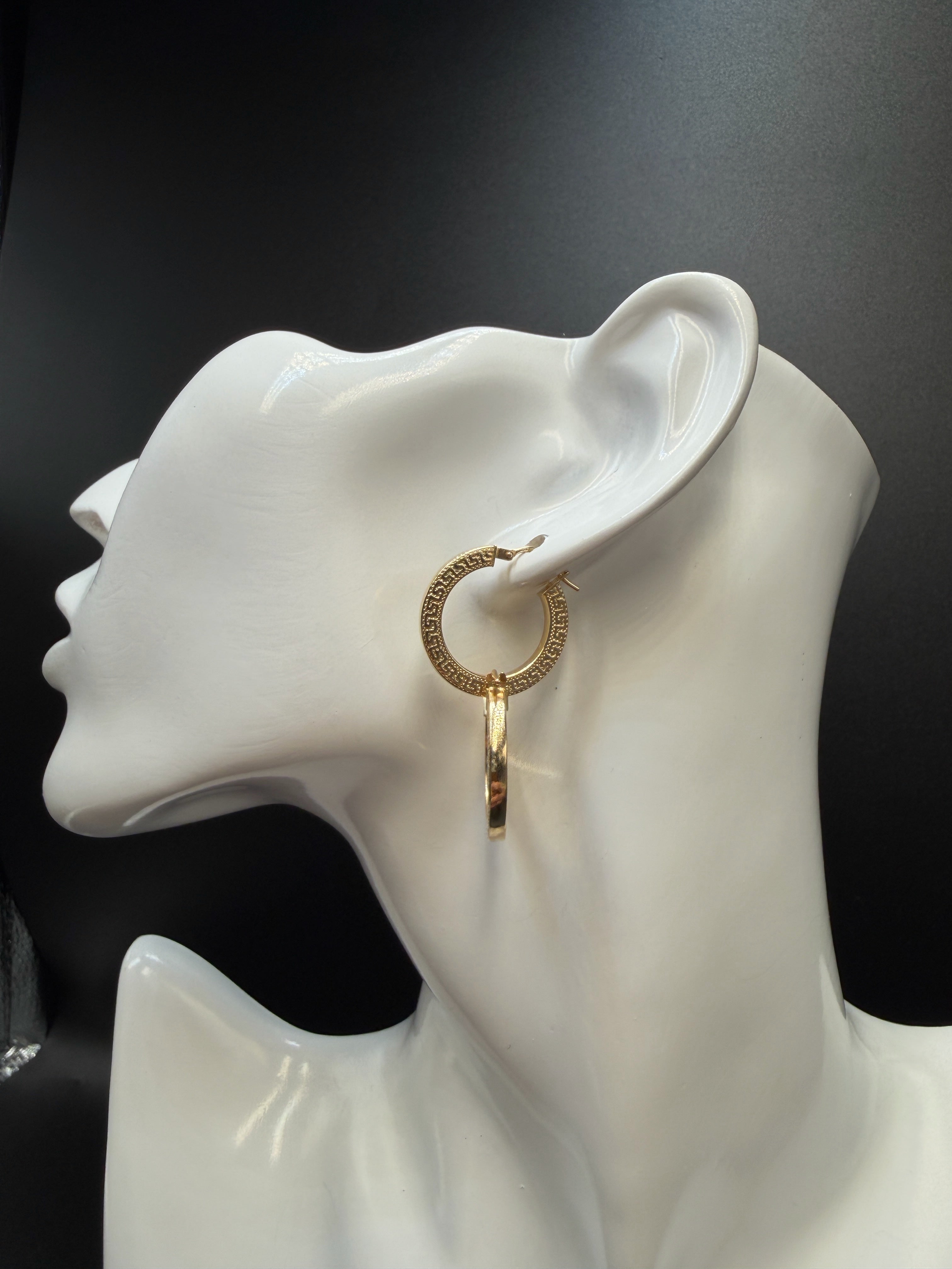 Argollas - Candongas Oro 18K Italiano
