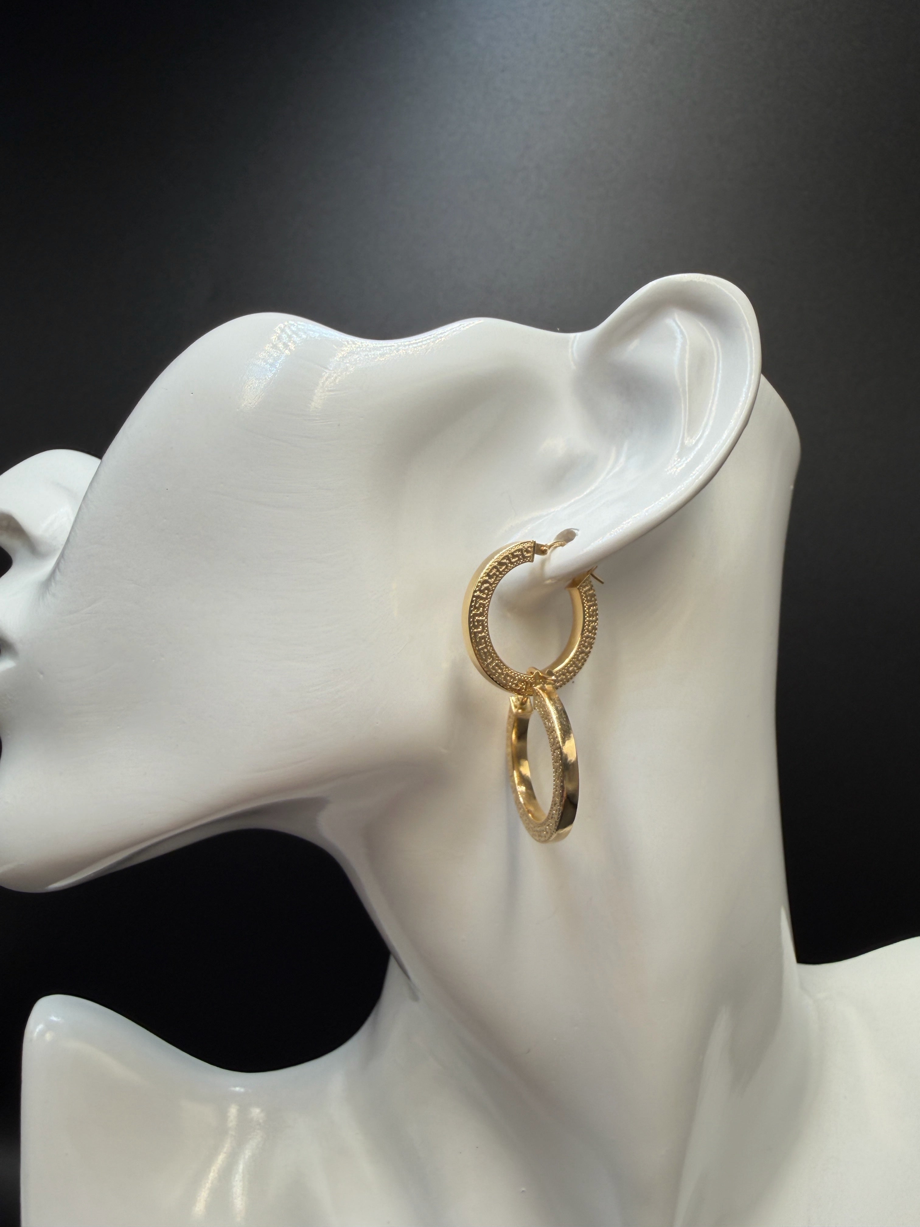 Argollas - Candongas Oro 18K Italiano