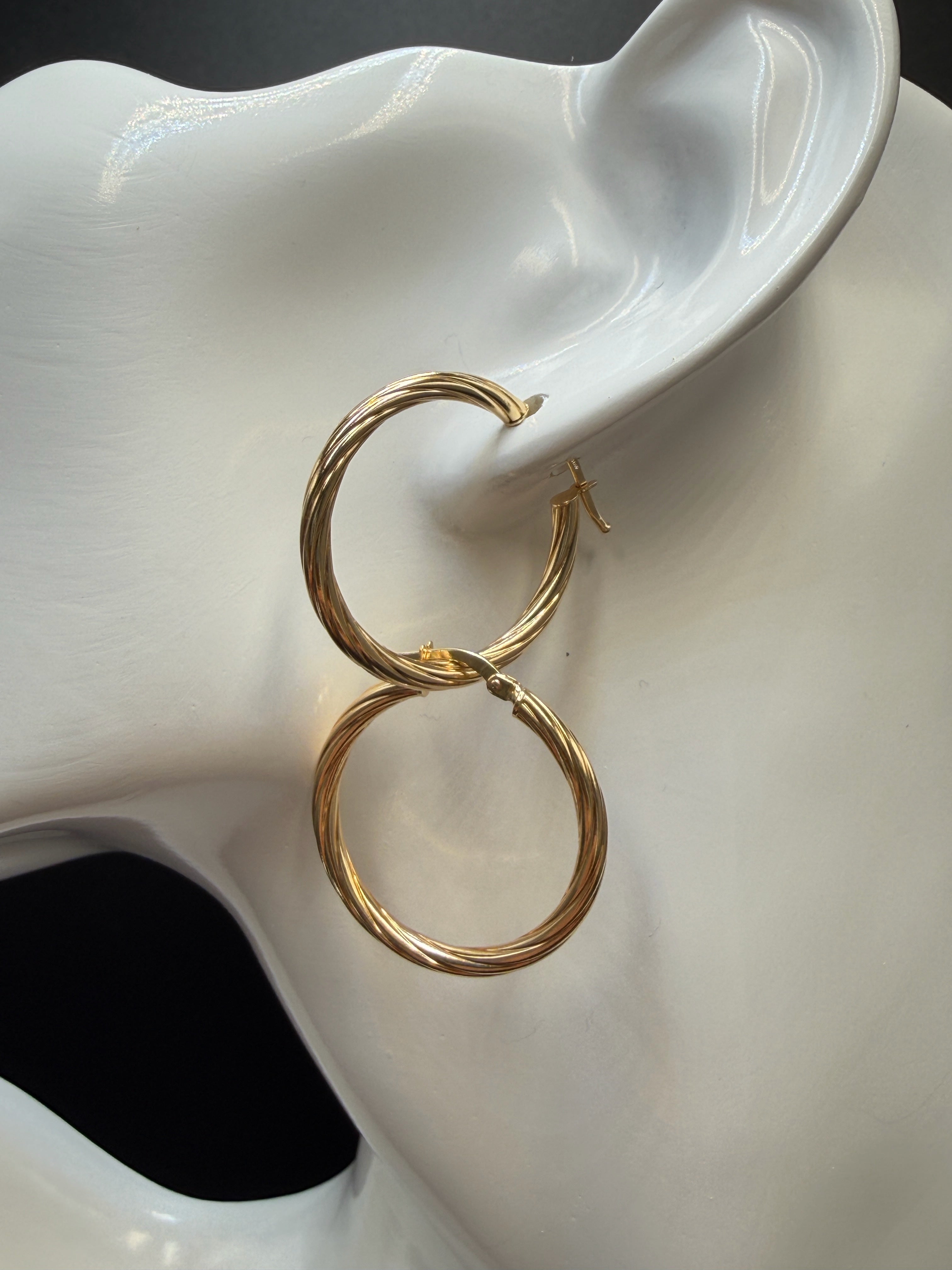 Argollas - Candongas Oro 18K Italiano