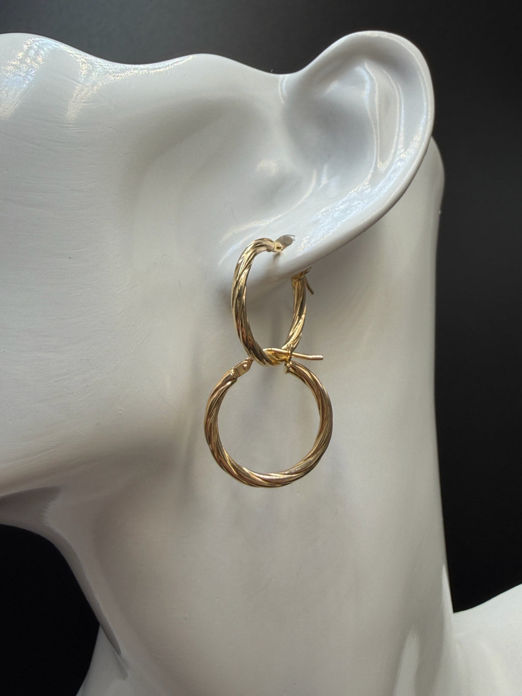 Argollas - Candongas Oro 18K Italiano