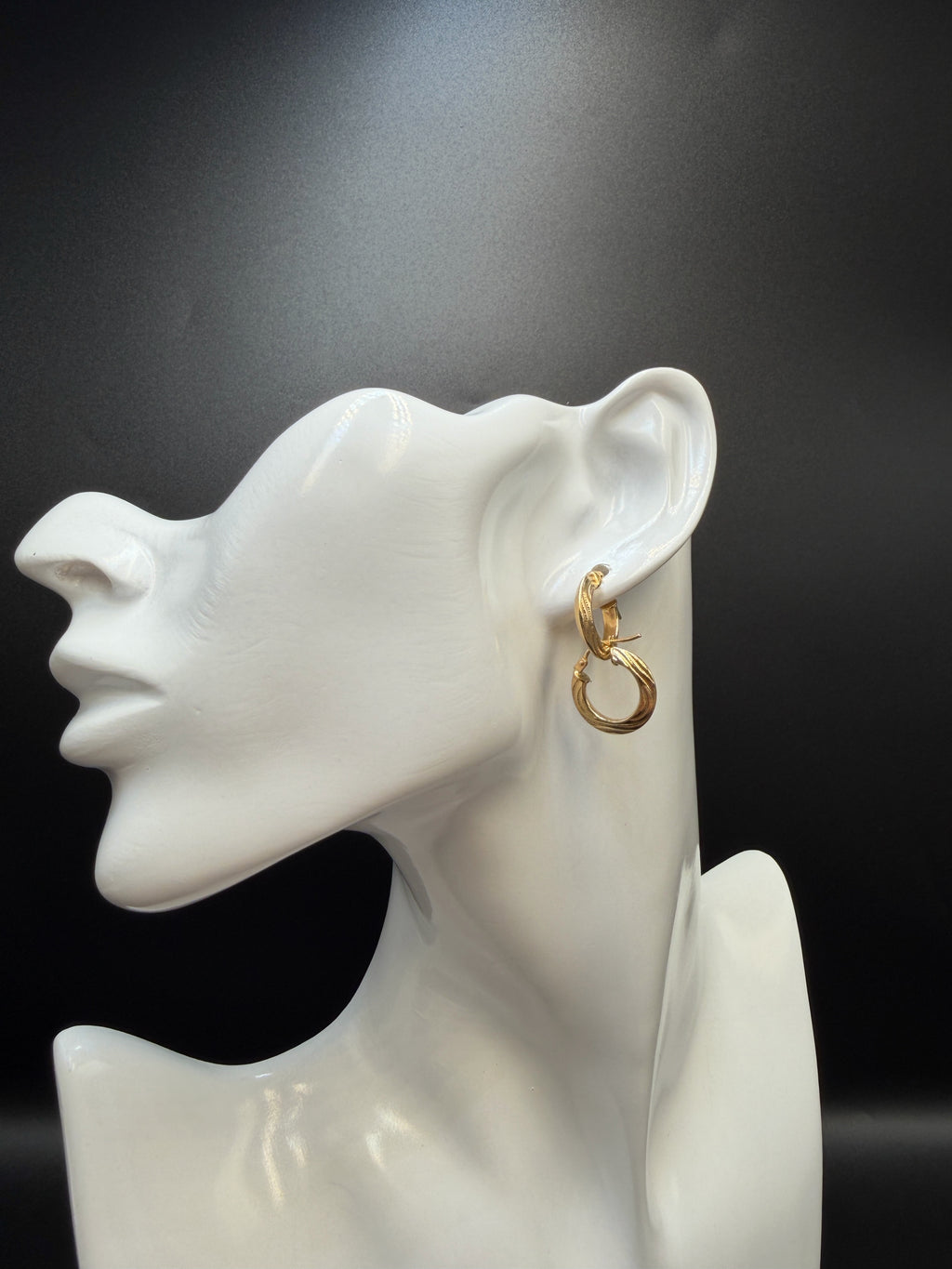 Argollas - Candongas Oro 18K Italiano 1.40 g