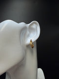 Argollas - Candongas Oro 18K Italiano 1.40 g