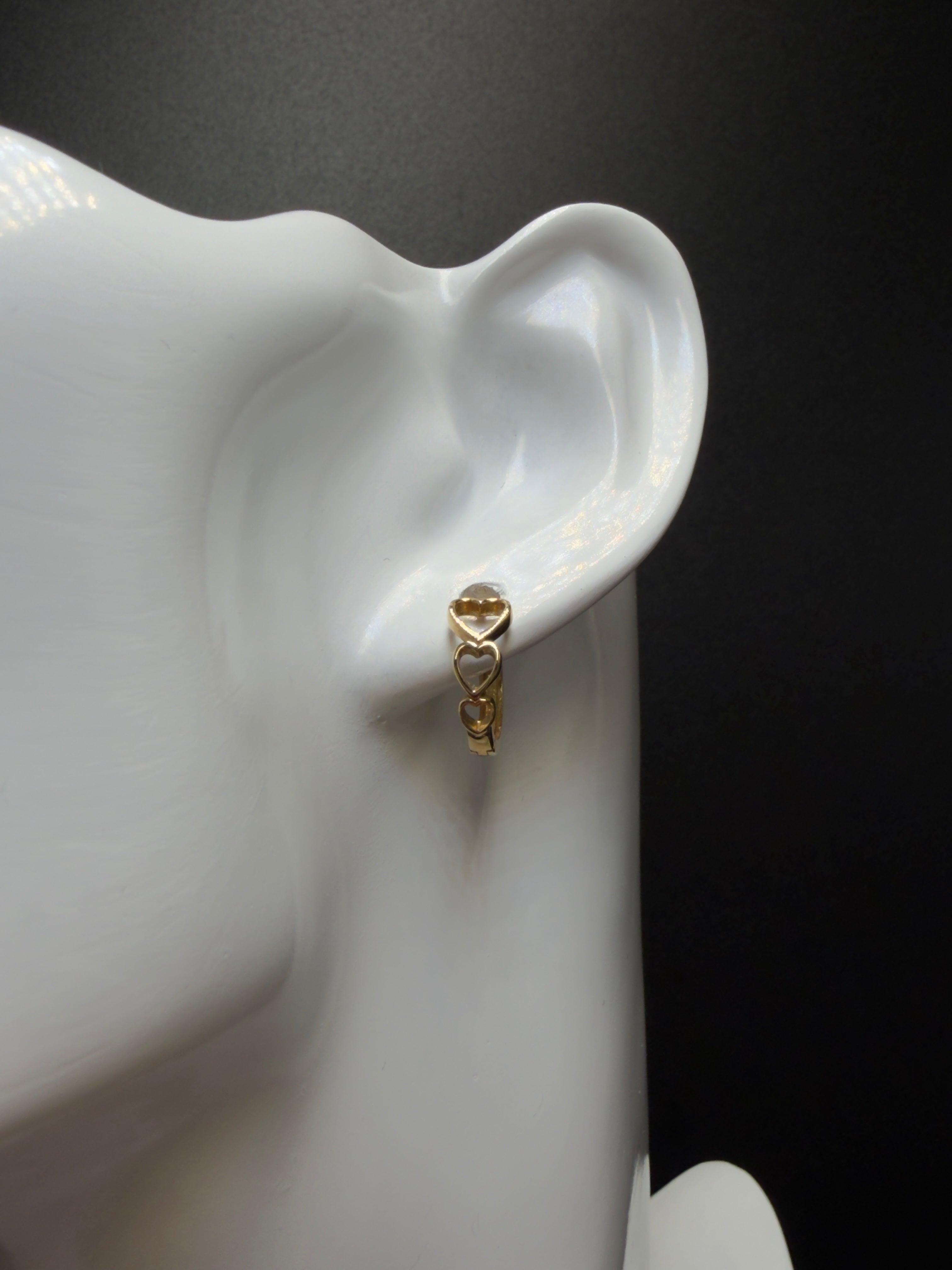 Argollas - Candongas Oro 18K Italiano 2.05 g