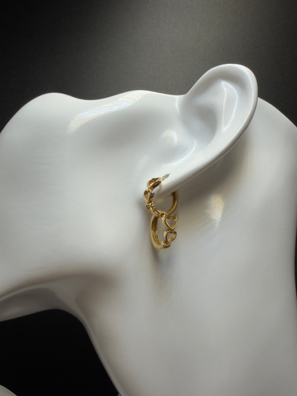 Argollas - Candongas Oro 18K Italiano 2.05 g
