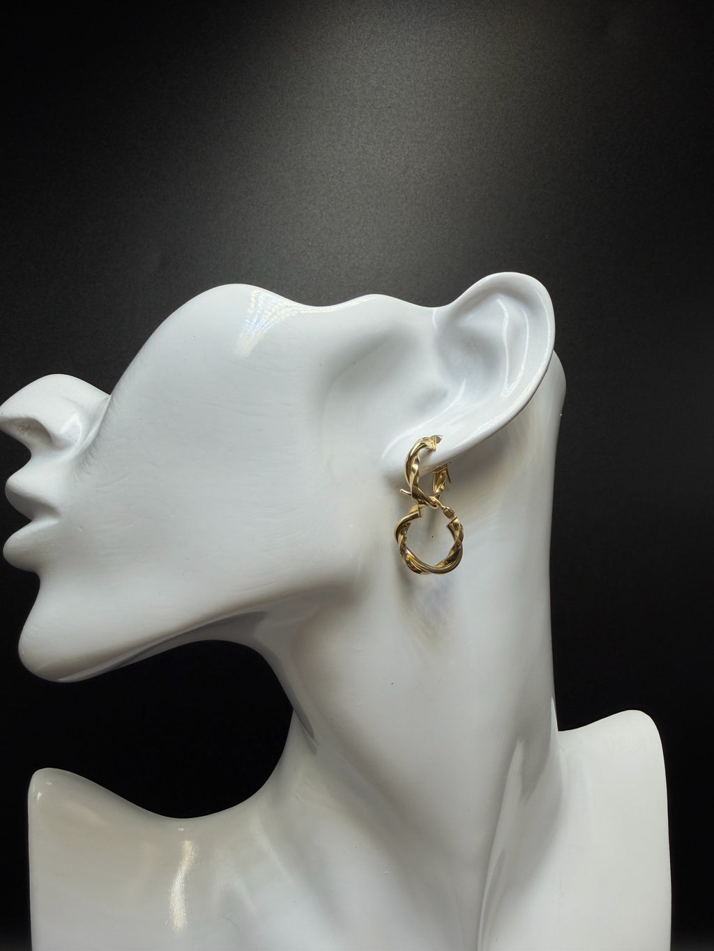 Argollas - Candongas Oro 18K Italiano 1.30 g