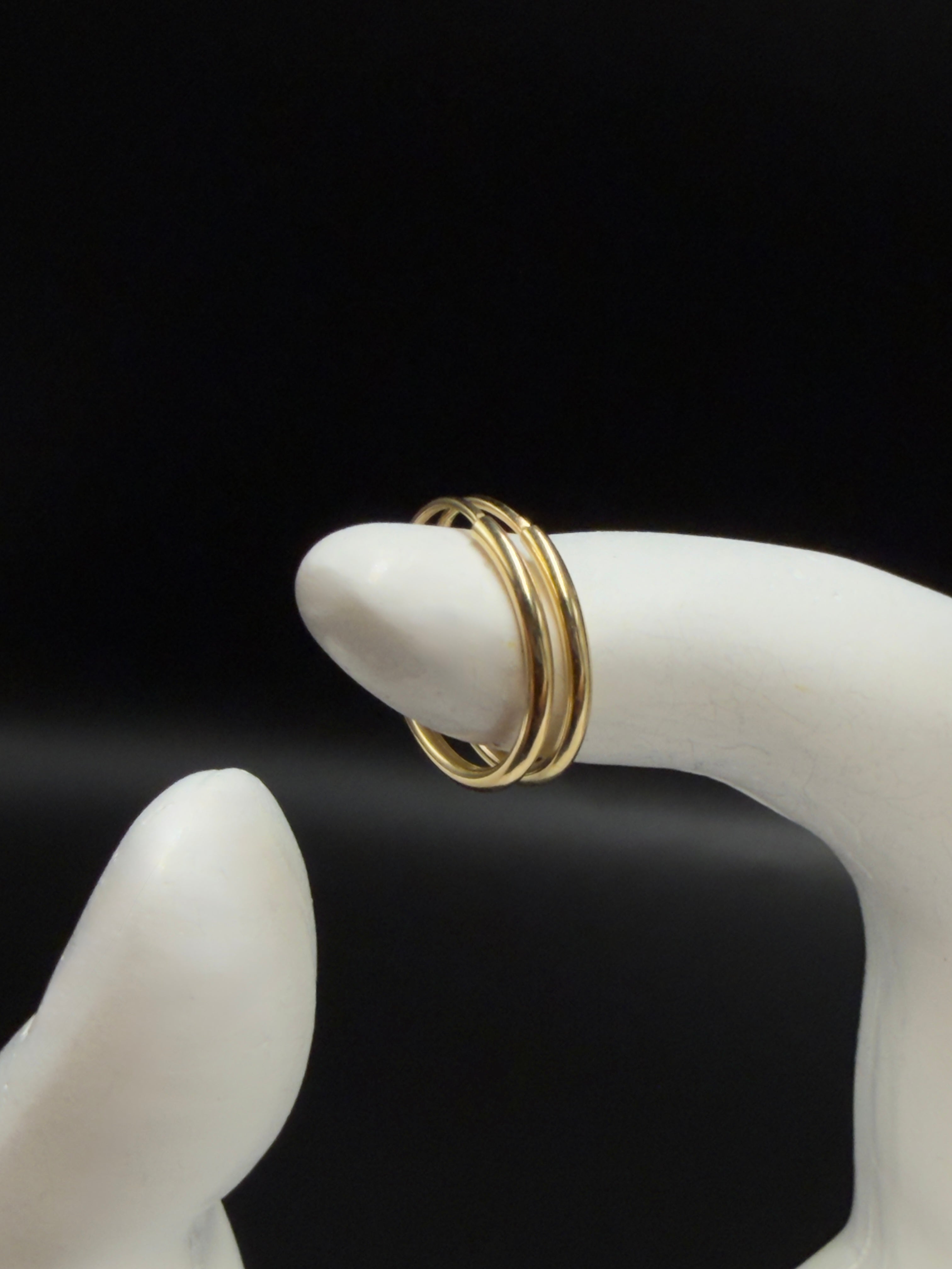 Argollas - Candongas Tradicional Oro 18K Italiano