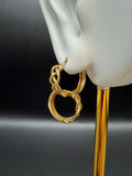 Argollas - Candongas Oro 18K Italiano 2.10 g
