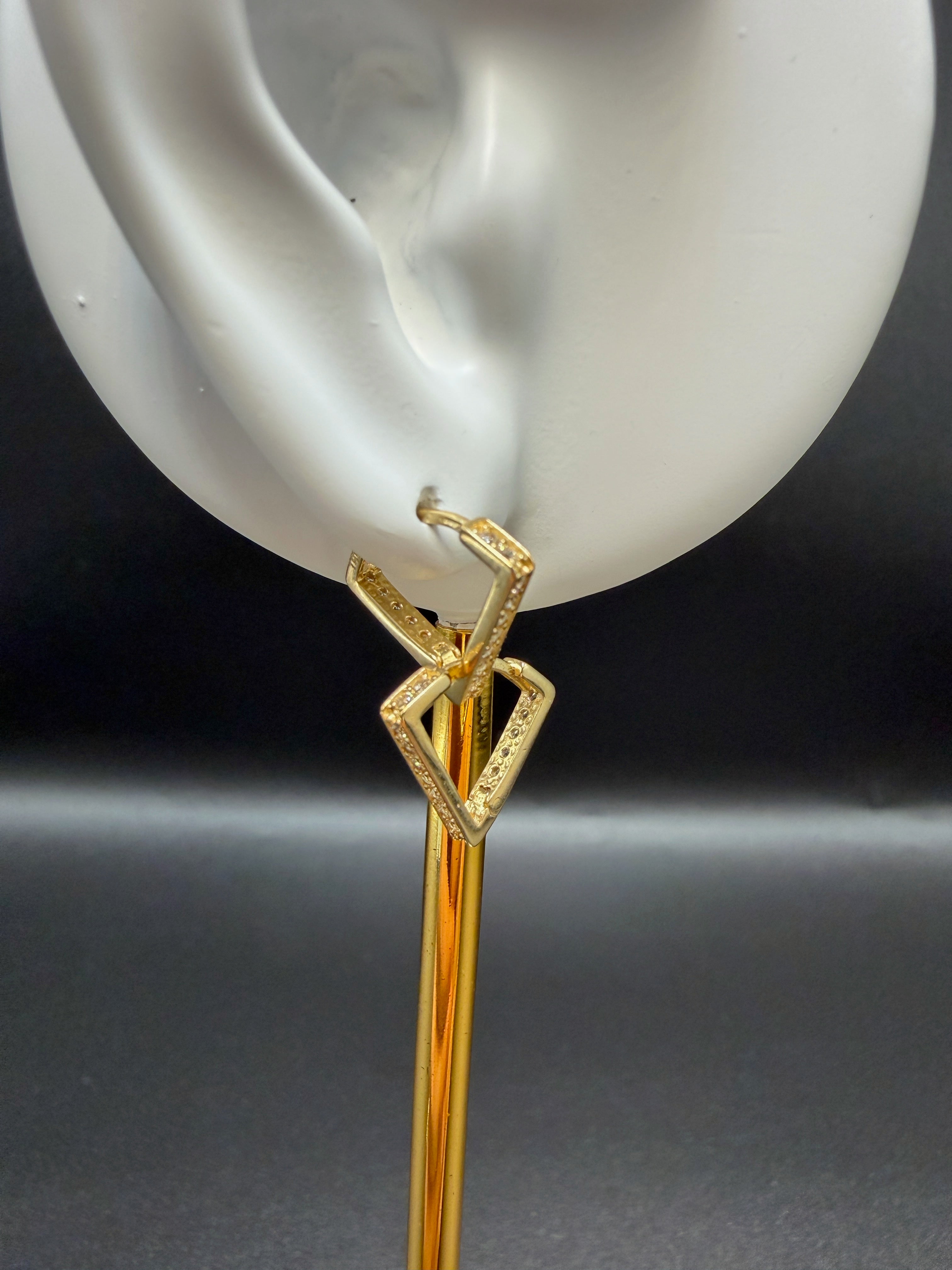 Argollas - Candongas Oro 18K Italiano 1.70 g