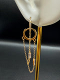 Argollas - Candongas Oro 18K Italiano 3.16 g