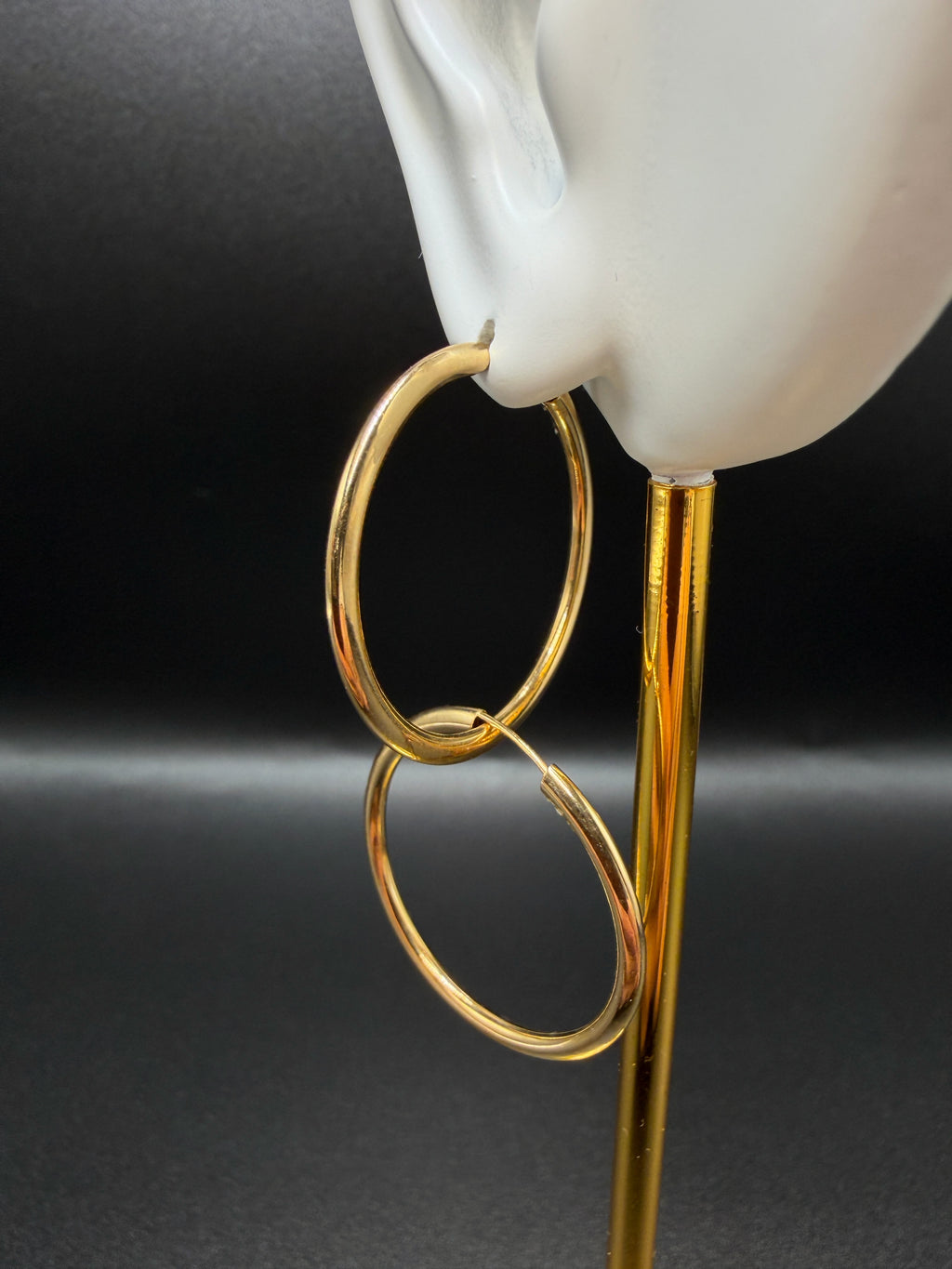 Argollas - Candongas Oro 18K Italiano 1.64 g