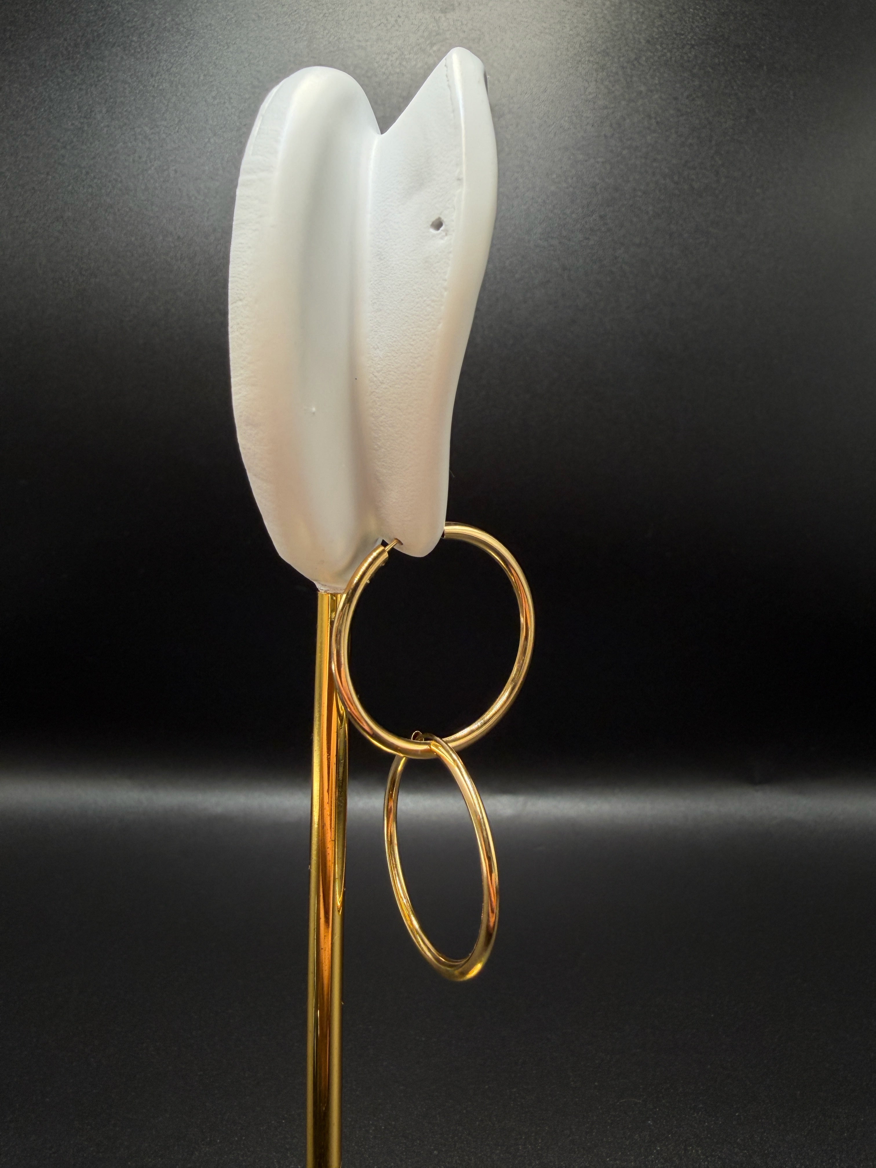 Argollas - Candongas Oro 18K Italiano 1.64 g