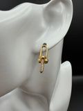 Aretes - Topos Oro 18K Italiano 3.85 g