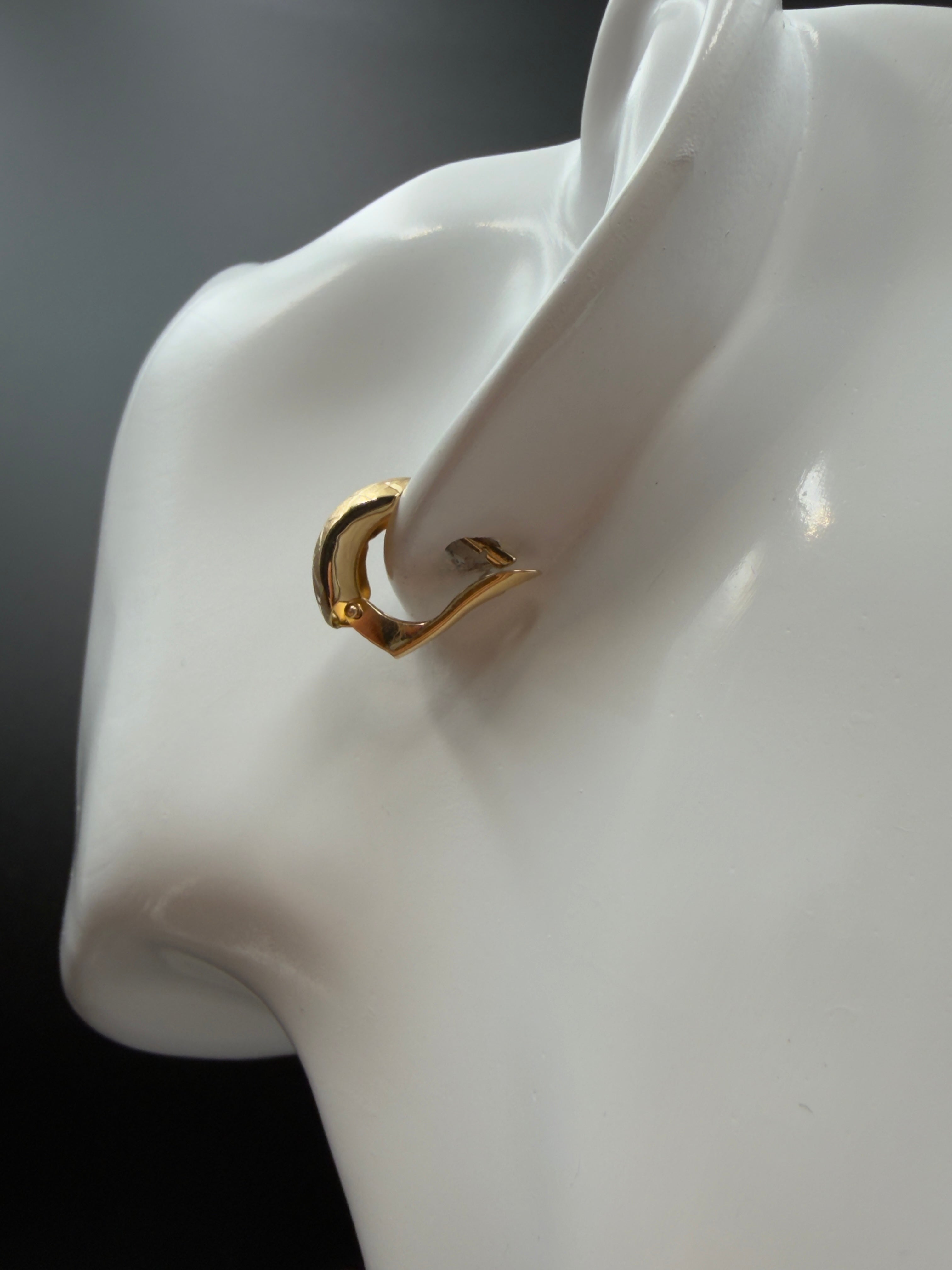 Aretes - Topos Oro 18K Italiano  2 g