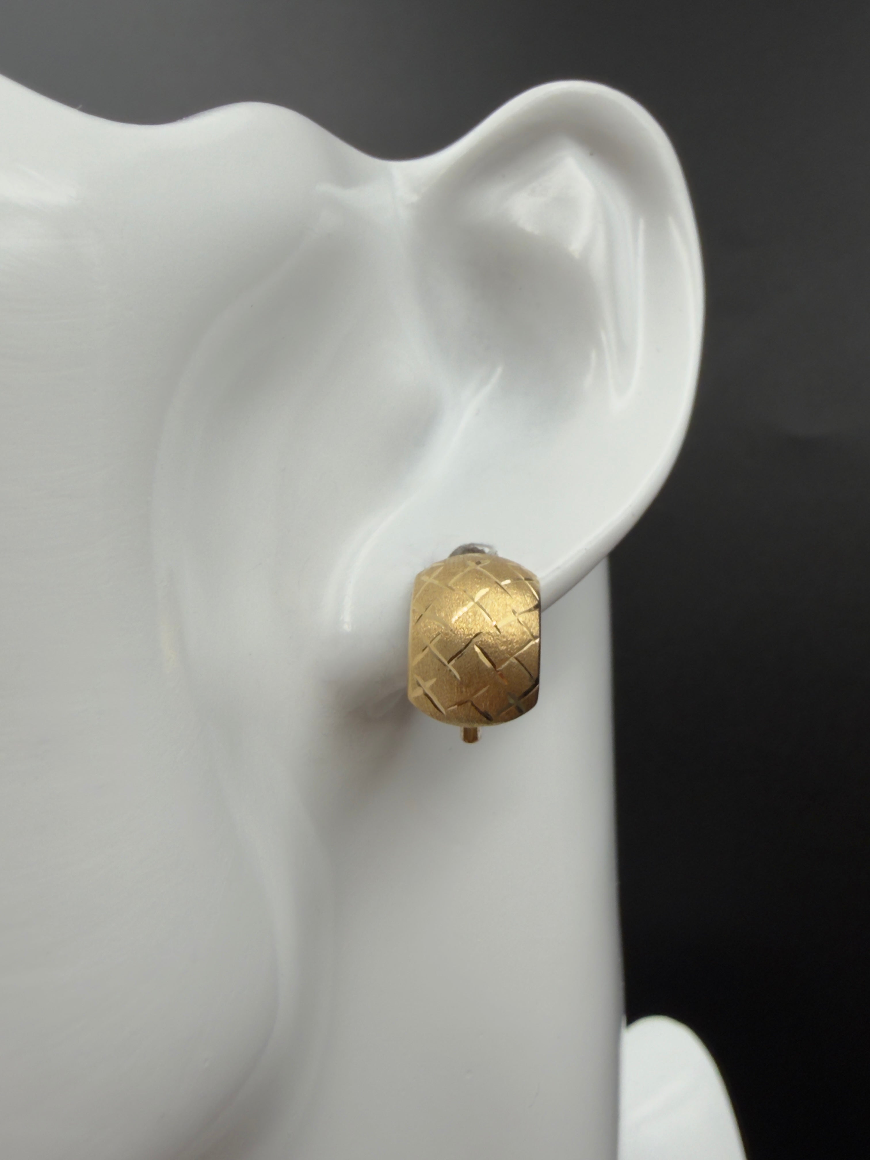 Aretes - Topos Oro 18K Italiano  2 g