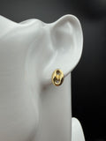 18K Gold Gucci Stud Earrings