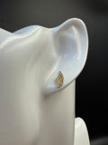Aretes - Topos Ala Angel Oro 18K Italiano  1.28 g