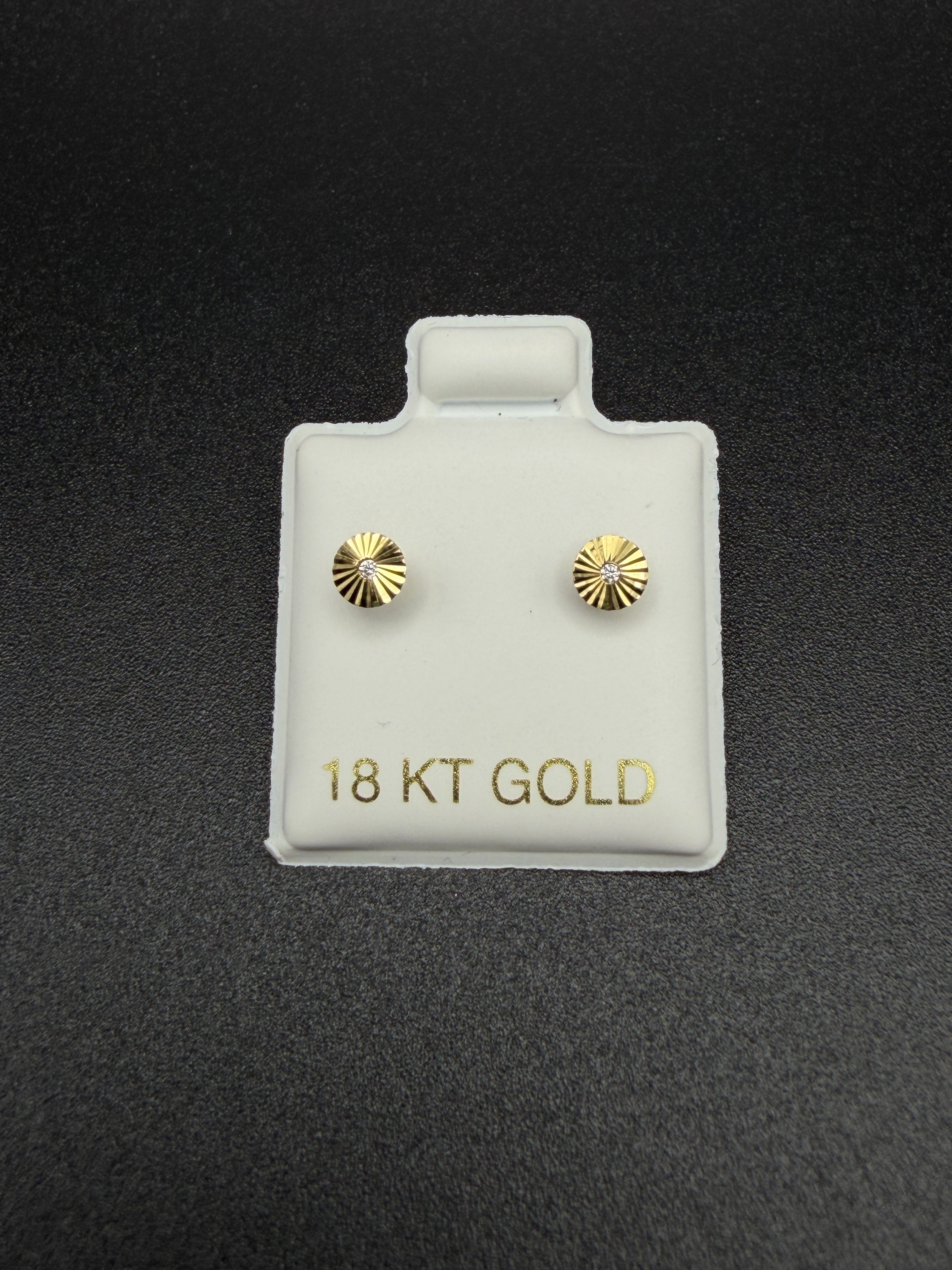 Aretes - Topos en Oro 18K Italiano