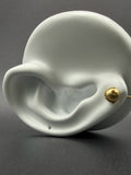 Aretes - Topos Redondo Oro 18K Italiano