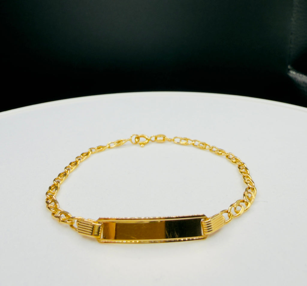 Esclava Placa Oro 18K 4.06 g