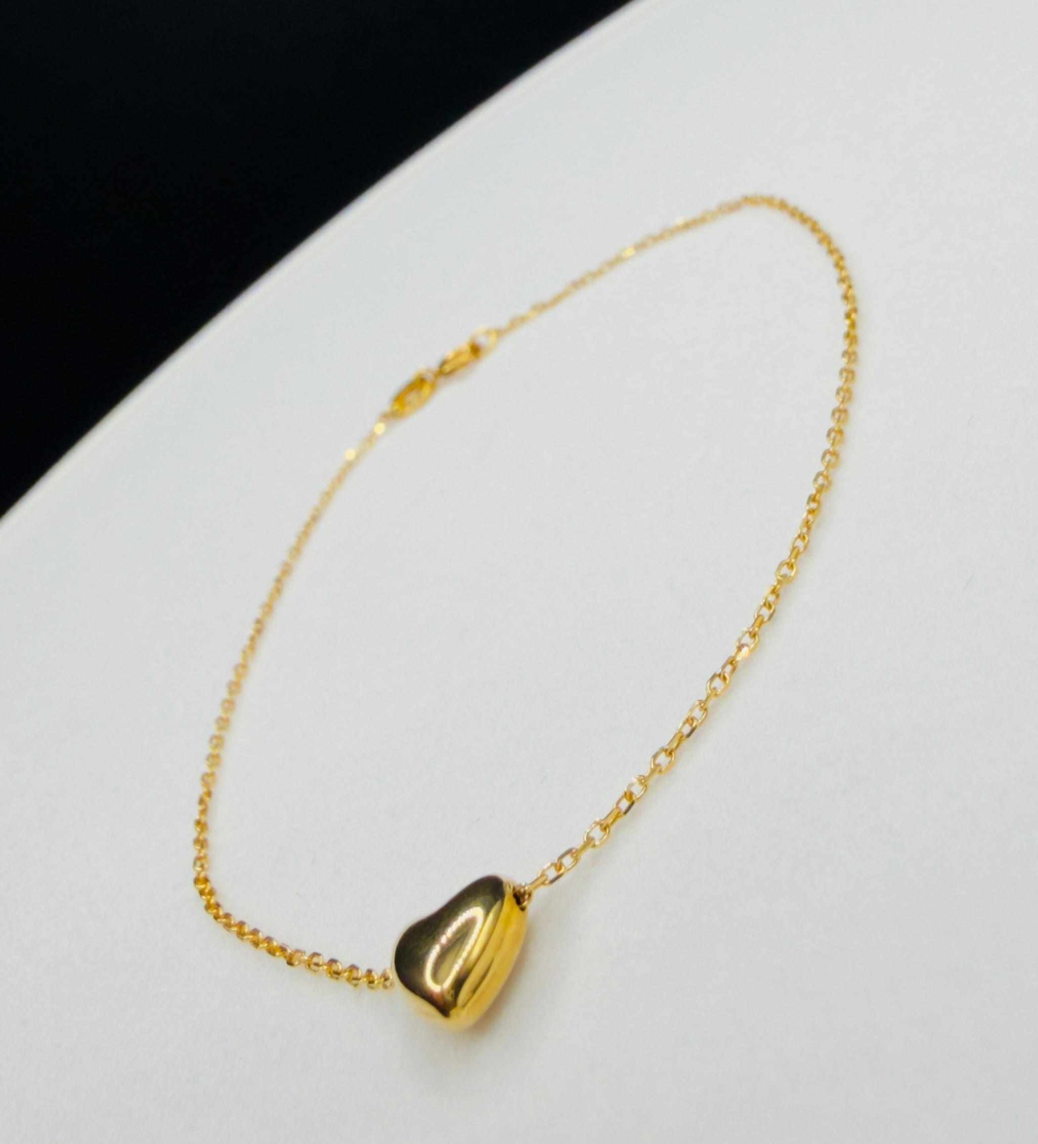 Pulsera Corazón Oro 18K