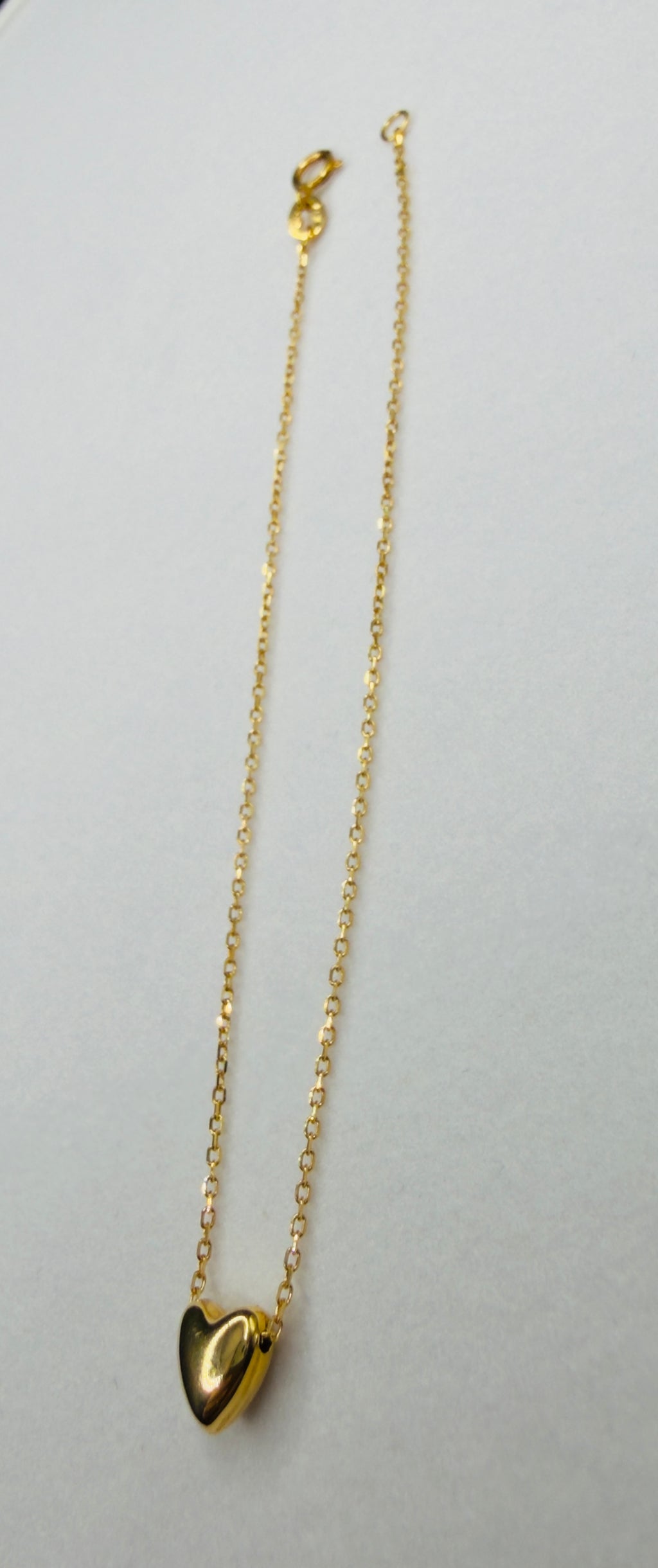 Pulsera Corazón Oro 18K