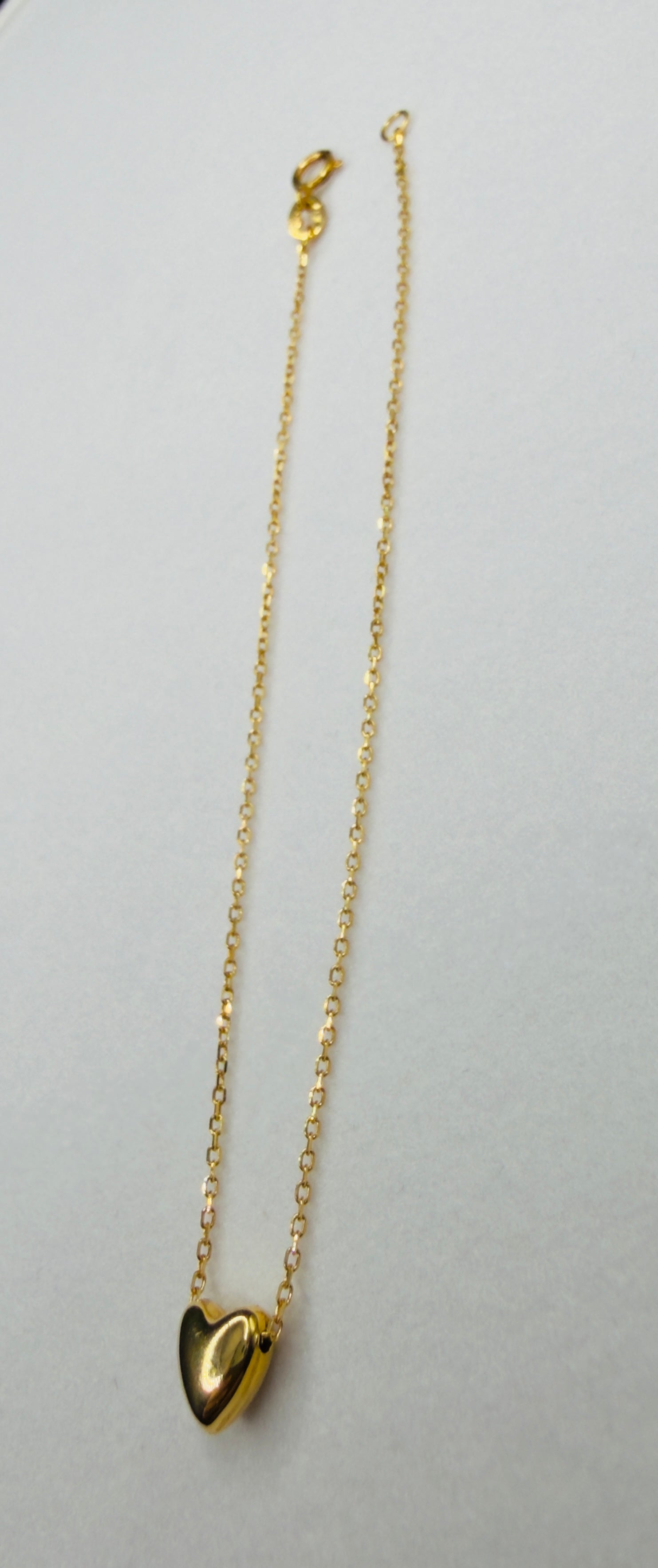 Pulsera Corazón Oro 18K