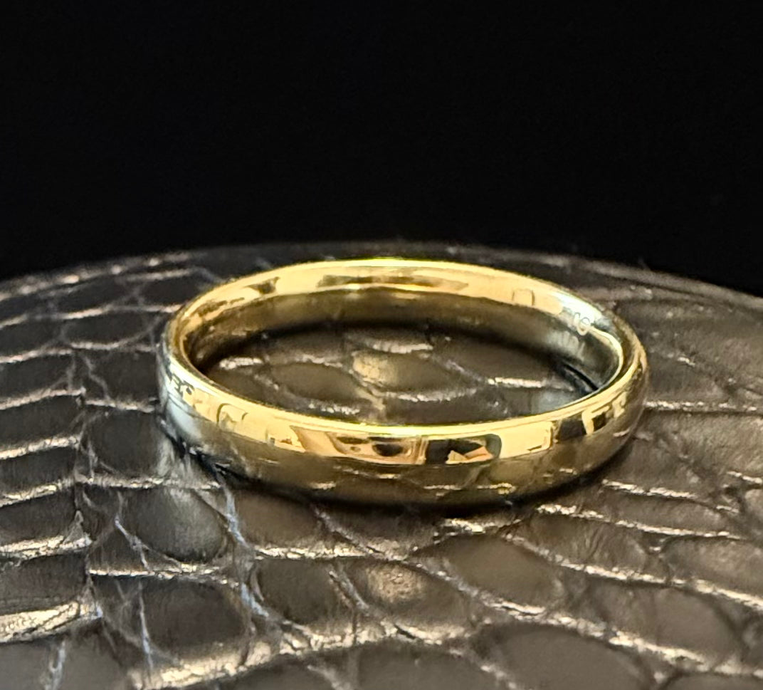 Anillo Matrimonio Oro 18K Italiano 1.80  g