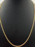 18K Gold Diamond-Cut Cuban Link Chain – 2.25 g