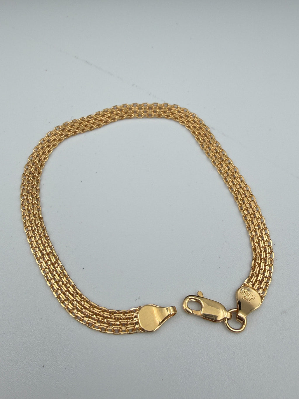 18K Gold Chino Link Bracelet – 3.24g