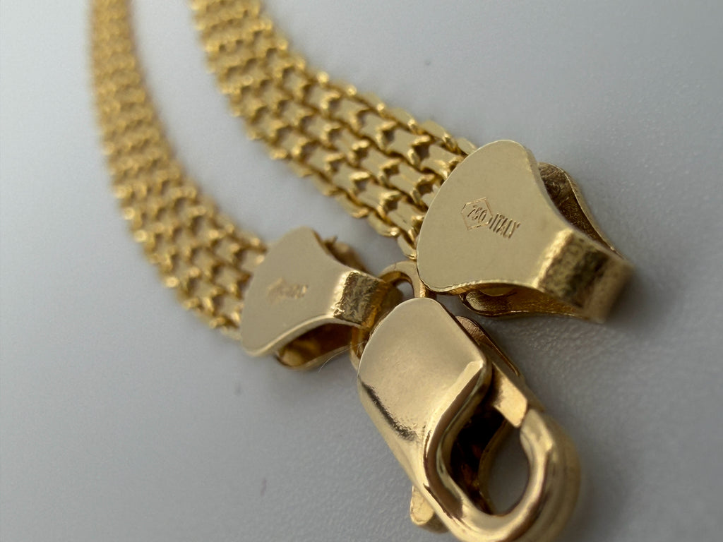 18K Gold Chino Link Bracelet – 3.12 g