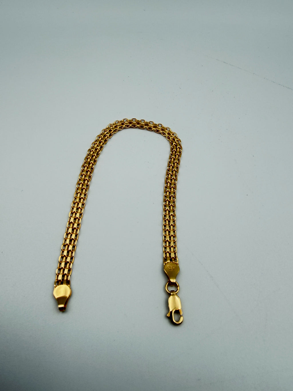 18K Gold Chino Link Bracelet – 3.59g