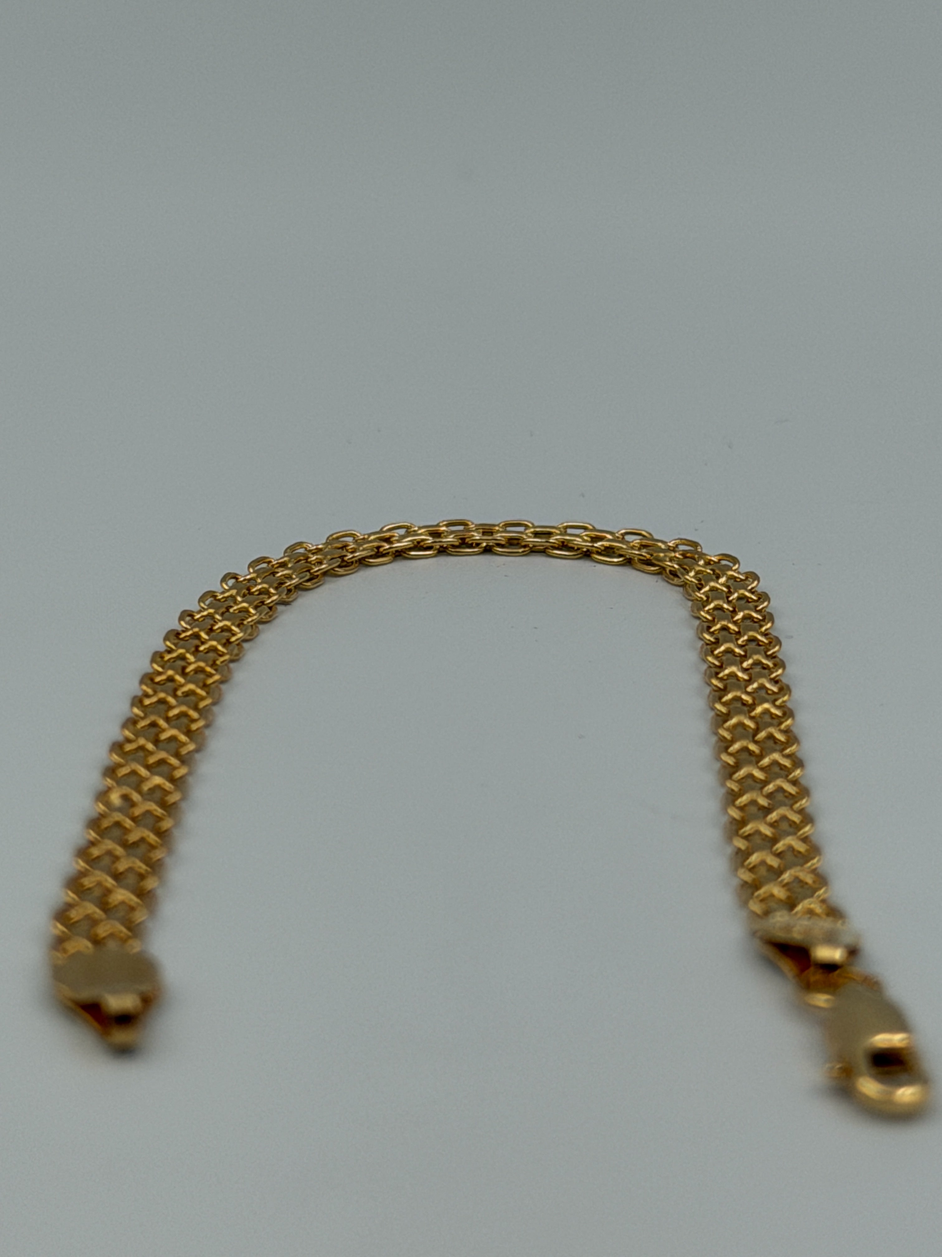 18K Gold Chino Link Bracelet – 3.59g