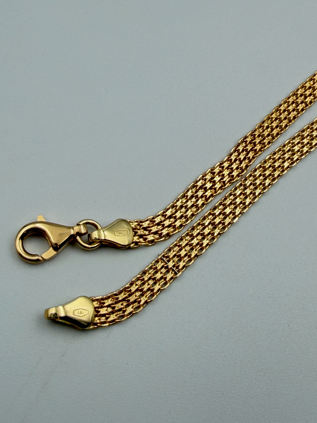 18K Gold Chino Link Bracelet – 3.25g