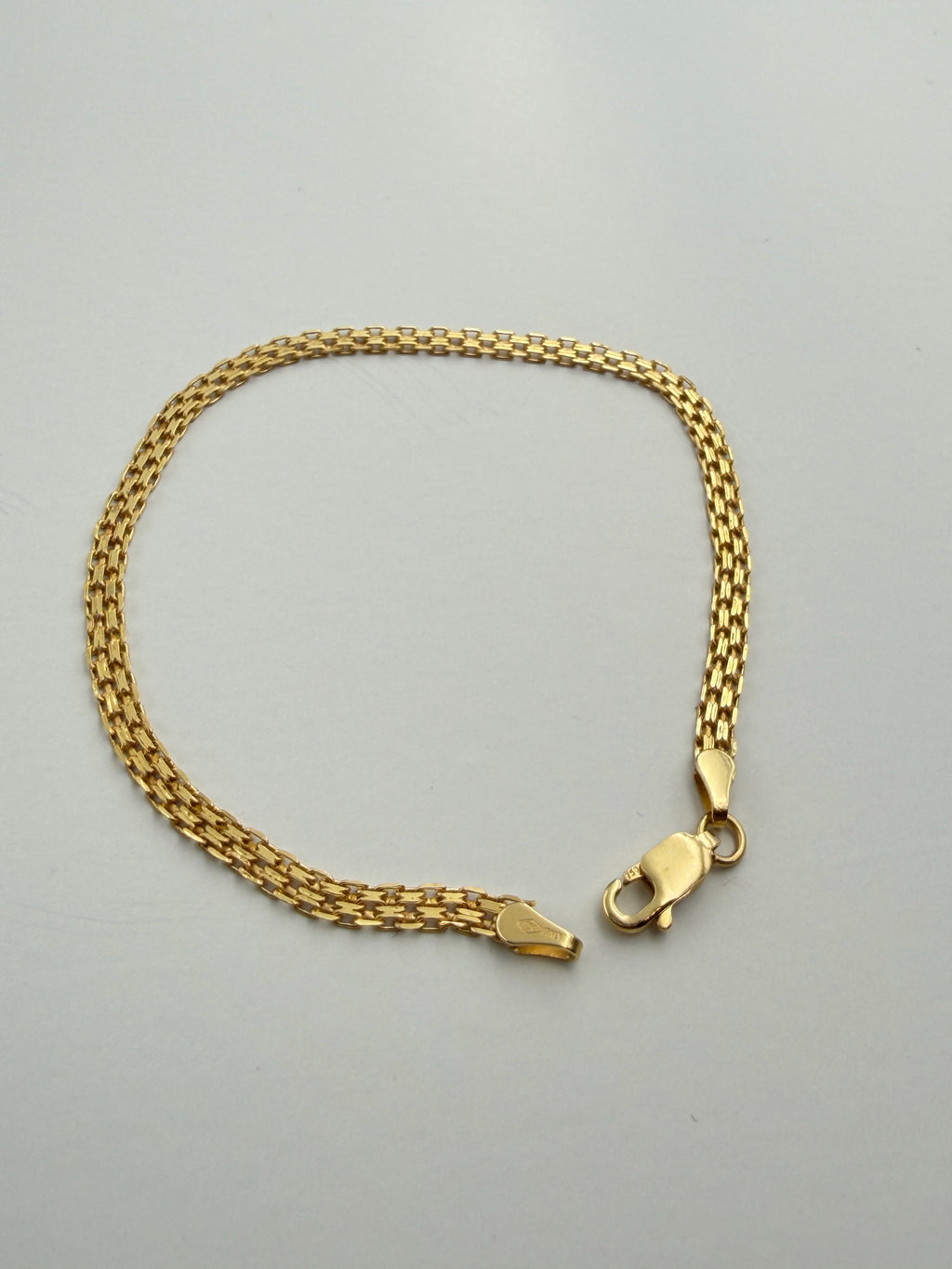 18K Gold Chino Link Bracelet – 2.16g