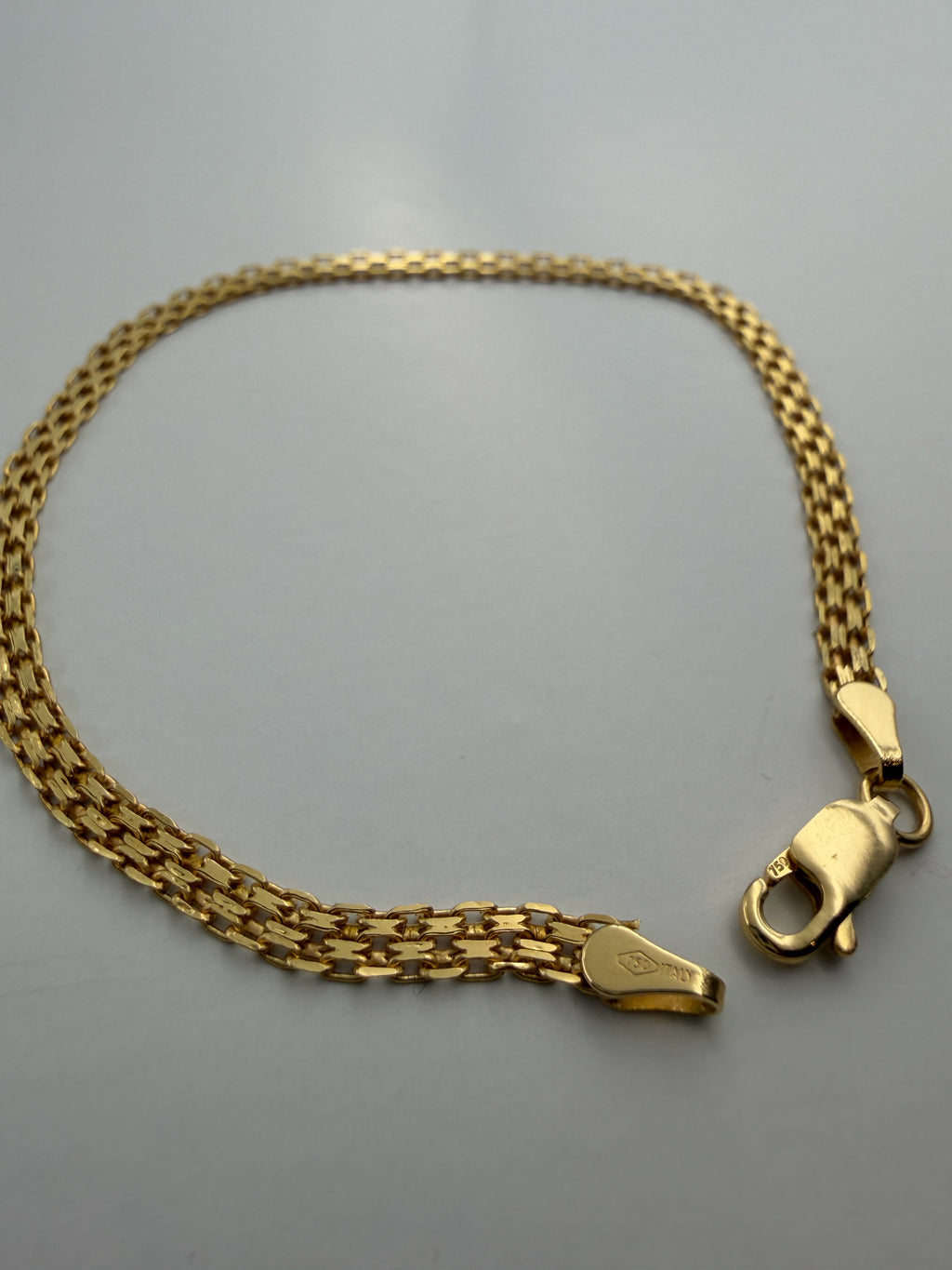 18K Gold Chino Link Bracelet – 2.16g