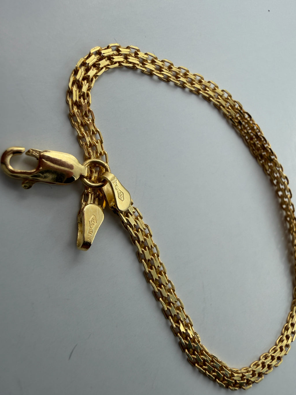 18K Gold Chino Link Bracelet – 2.15g
