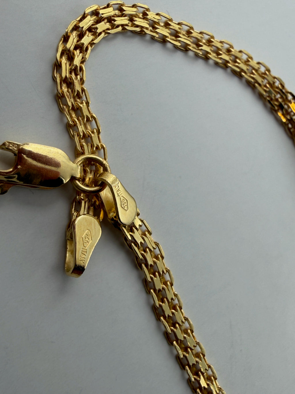 18K Gold Chino Link Bracelet – 2.15g