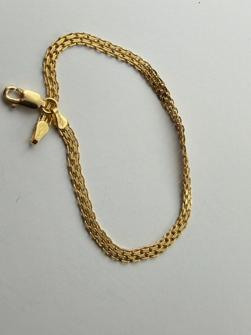 18K Gold Chino Link Bracelet – 2.15g