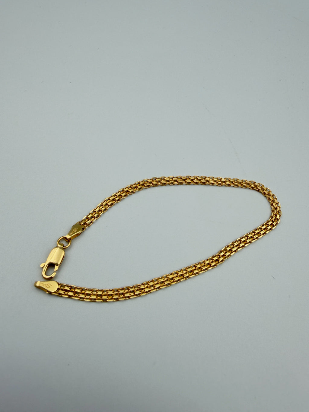 18K Gold Chino Link Bracelet – 2.16g