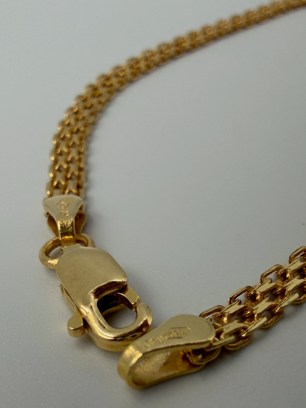 18K Gold Chino Link Bracelet – 2.16g
