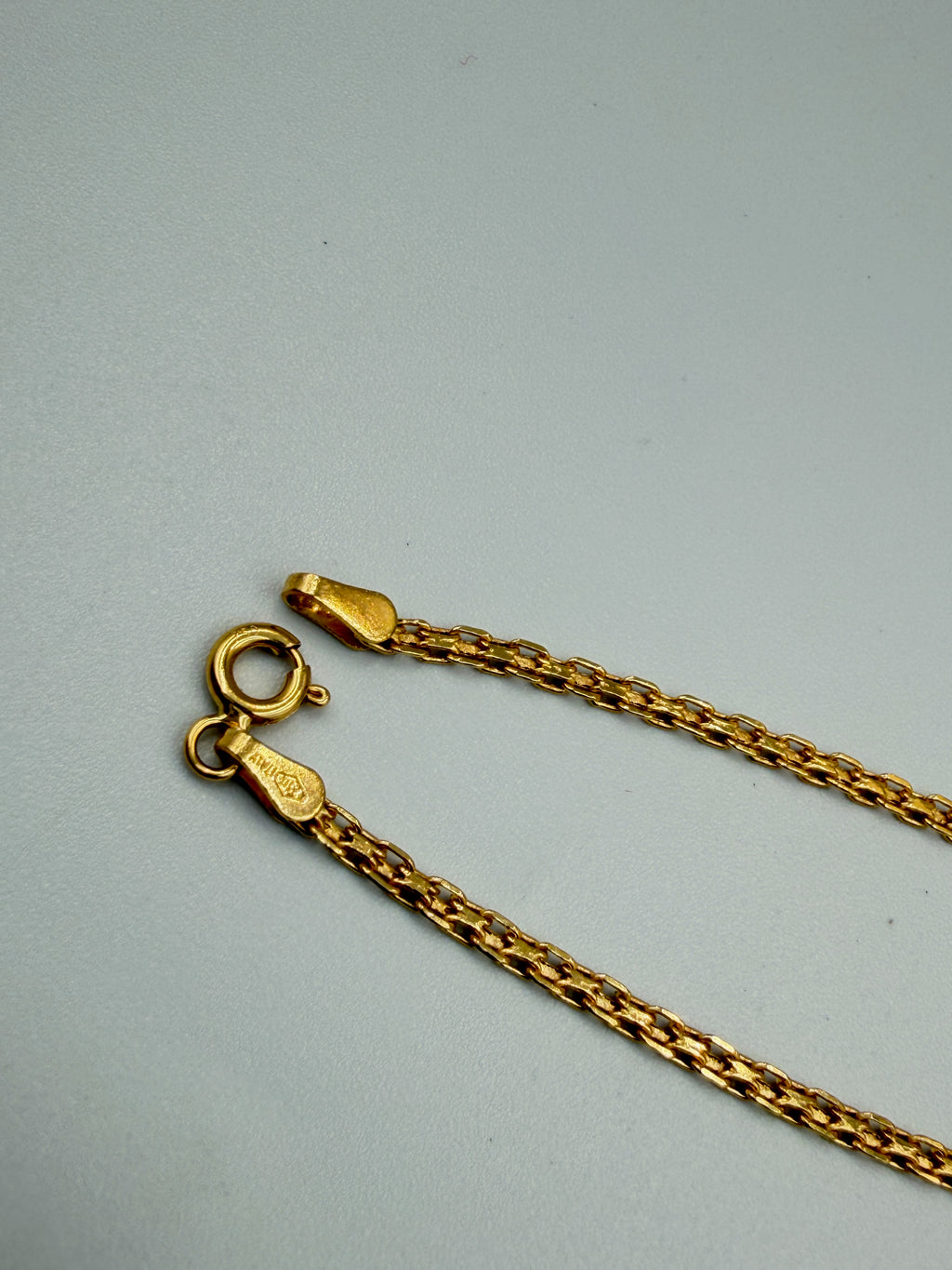 18K Gold Chino Link Bracelet – 1.27g