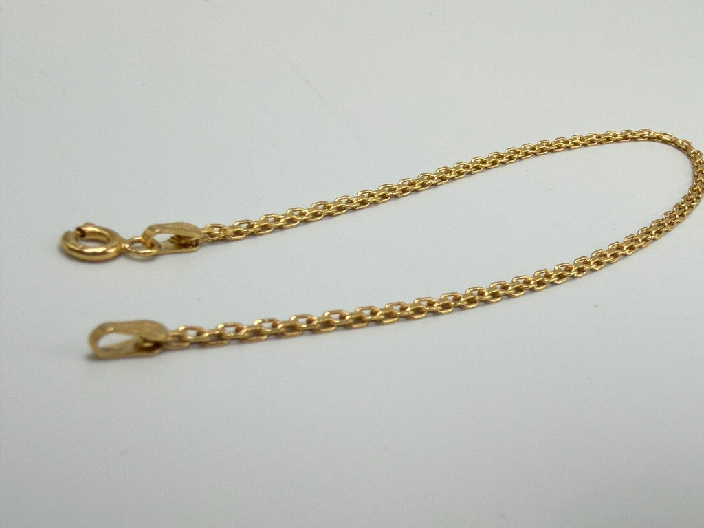 18K Gold Chino Link Bracelet – 1.27g