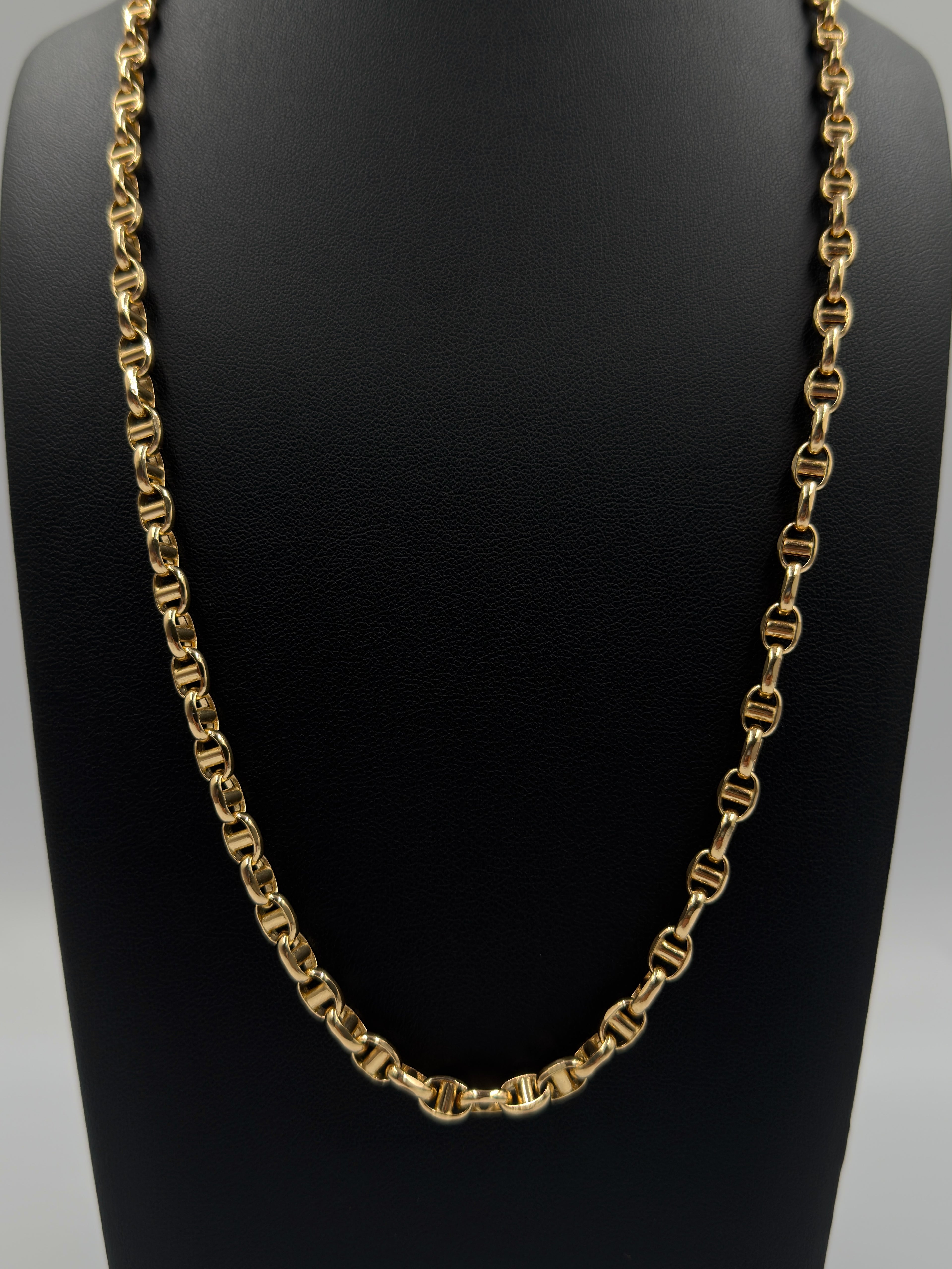 18K Gold Gucci Sailor Chain – 20.57g