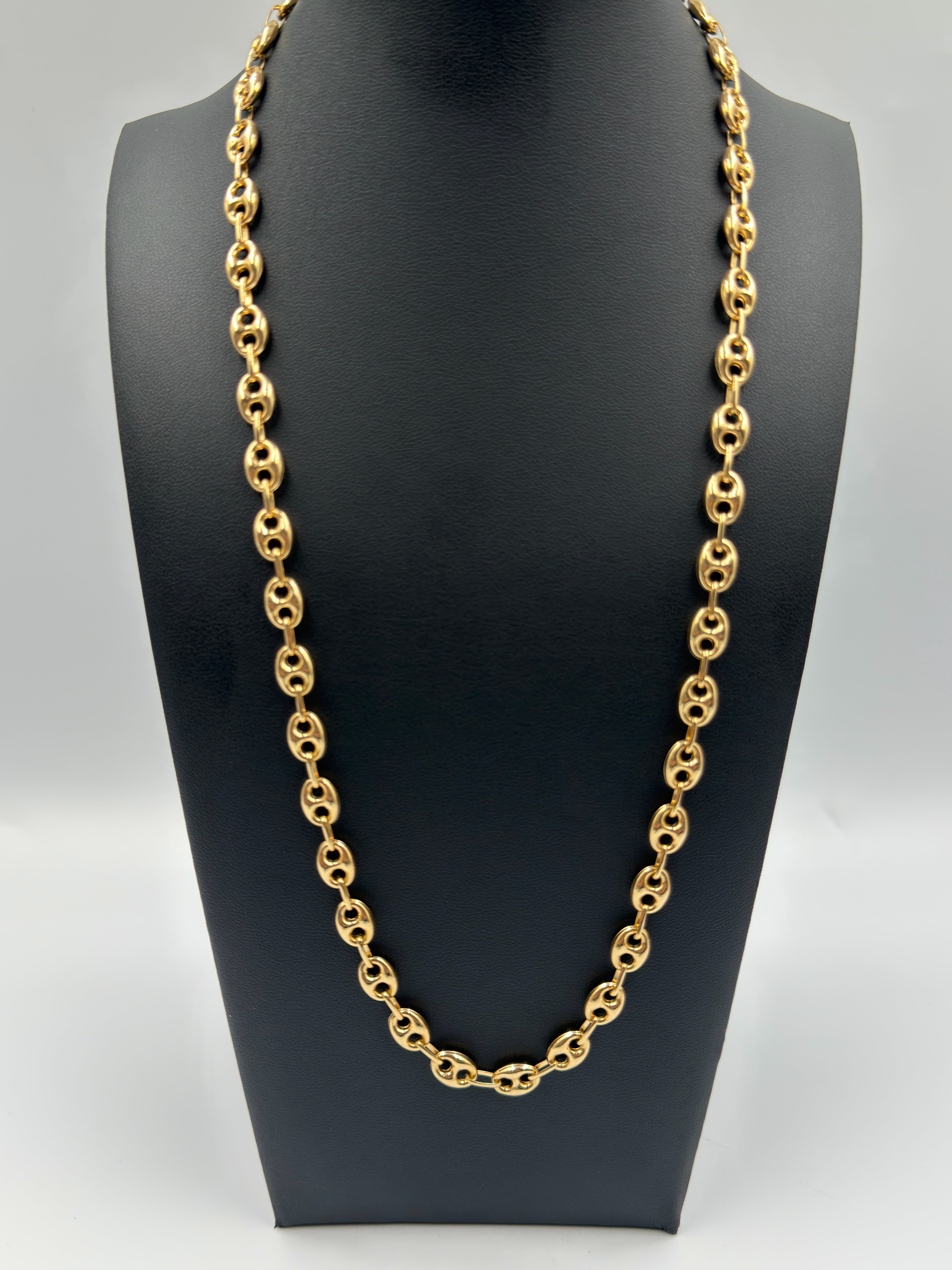 18K Gold Gucci Link Chain – 23.70g
