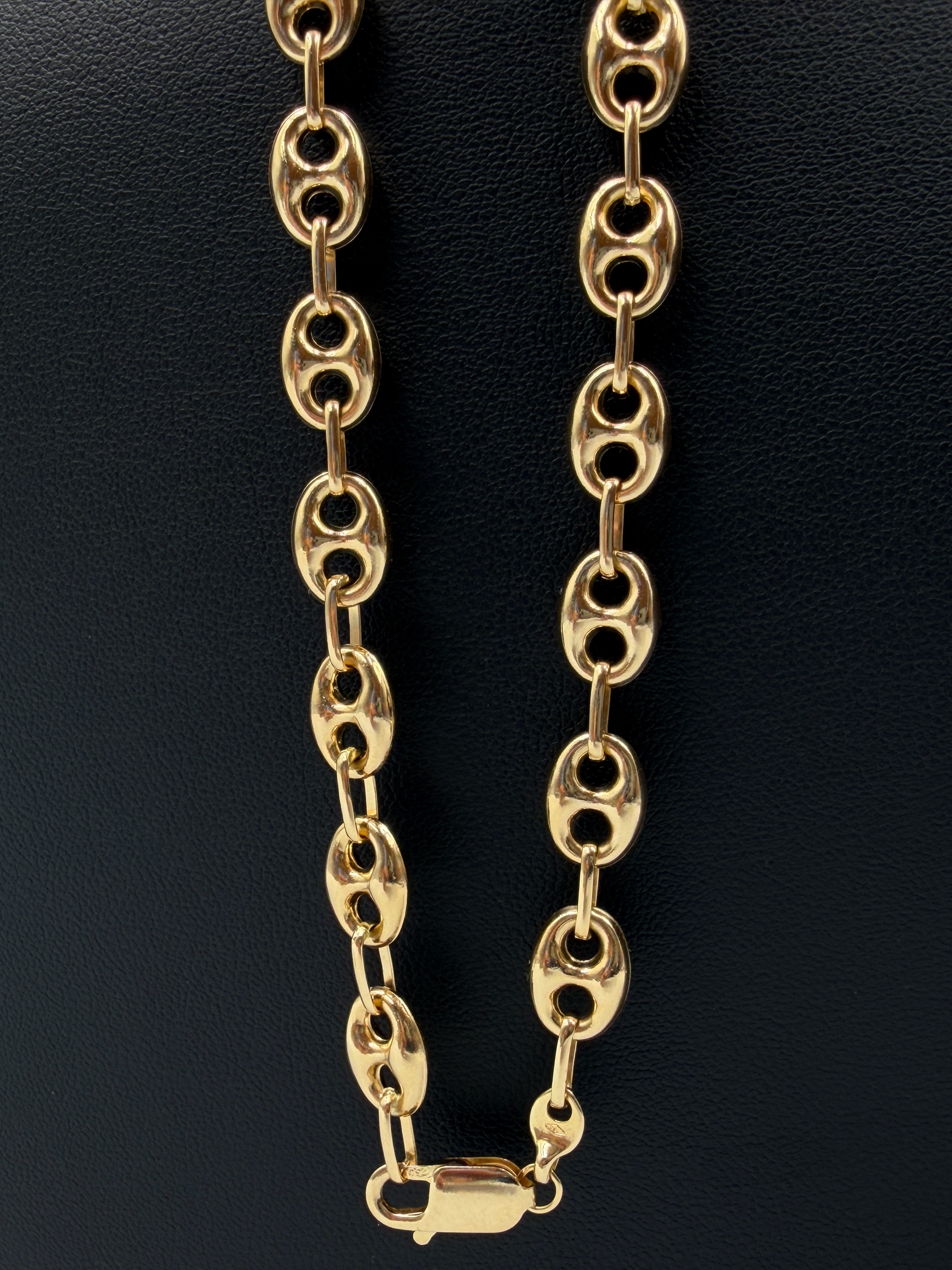 18K Gold Gucci Link Chain – 23.70g