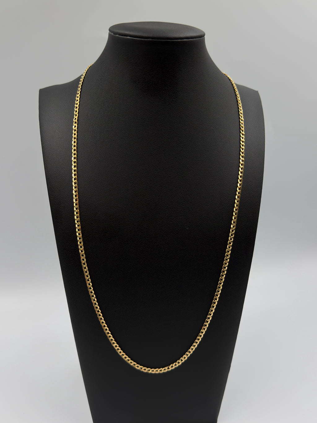 18K Gold Diamond-Cut Cuban Link Chain – 4.82 g