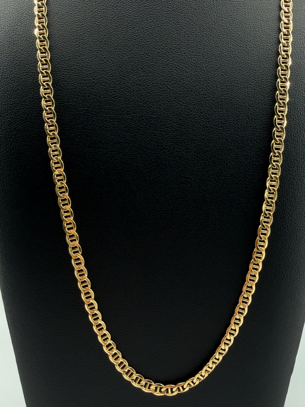 18K Gold Flat Gucci Link Chain – 11.35 g