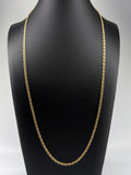 18K Gold Flat Gucci Link Chain – 3.69 g
